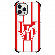 Instituto Atletico Central Cordoba Phone Case For iPhone Samsung Galaxy Pixel OnePlus Vivo Xiaomi Asus Sony Motorola Nokia - Instituto Atletico Central Cordoba Logo with Vertical Stripe Red Effect