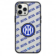 Inter Milan Football Club Phone Case For iPhone and Samsung Galaxy Devices - Inter Football Club Medley Monogram Wordmark