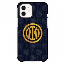 Inter Milan Phone Case For iPhone Samsung Galaxy Pixel OnePlus Vivo Xiaomi Asus Sony Motorola Nokia - Inter Milan Gold Logo On Logo Pattern Art Background