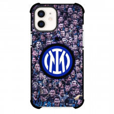 Inter Milan Phone Case For iPhone Samsung Galaxy Pixel OnePlus Vivo Xiaomi Asus Sony Motorola Nokia - Inter Milan Logo On Players Avatar Background