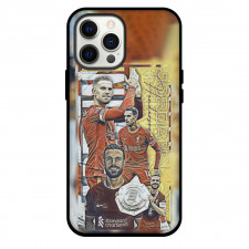 Jordan Henderson Phone Case For iPhone and Samsung Galaxy Devices - Jordan Henderson Liverpool F.C. Portraits Collage