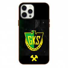 GKS Jastrzebie Phone Case For iPhone Samsung Galaxy Pixel OnePlus Vivo Xiaomi Asus Sony Motorola Nokia - Logo In Back Grunge Background