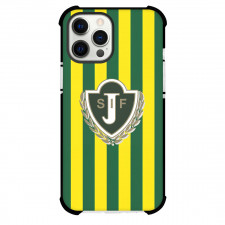 Jonkopings Sodra IF Phone Case For iPhone Samsung Galaxy Pixel OnePlus Vivo Xiaomi Asus Sony Motorola Nokia - Jonkopings Sodra IF Logo On Yellow Green Stripe Background Football Club