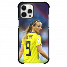 Kosovare Asllani Phone Case For iPhone and Samsung Galaxy Devices - Kosovare Asllani 9 Sweden Women's National Football Side Portrait Poster