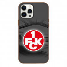 1. FC Kaiserslautern Phone Case For iPhone Samsung Galaxy Pixel OnePlus Vivo Xiaomi Asus Sony Motorola Nokia - Logo Stadium Grayscale Background Football Club