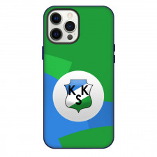 KKS Kalisz Phone Case For iPhone Samsung Galaxy Pixel OnePlus Vivo Xiaomi Asus Sony Motorola Nokia - Logo In Green And Blue Background