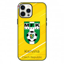 MFK Karvina Phone Case For iPhone Samsung Galaxy Pixel OnePlus Vivo Xiaomi Asus Sony Motorola Nokia - Logo Poster In Yellow Background