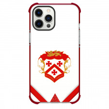 Kettering Town Phone Case For iPhone Samsung Galaxy Pixel OnePlus Vivo Xiaomi Asus Sony Motorola Nokia - Logo In White And Red Background Football Club