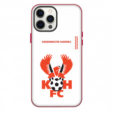 National League North Kidderminster Harriers Phone Case For iPhone Samsung Galaxy Pixel OnePlus Vivo Xiaomi Asus Sony Motorola Nokia - Large Logo In White Background