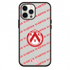 KV Kortrijk Football Club Phone Case For iPhone and Samsung Galaxy Devices - Kortrijk Football Club Medley Monogram Wordmark
