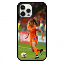 Lieke Martens Phone Case For iPhone and Samsung Galaxy Devices - Lieke Martens Netherlands Women's National Football Dribbling Poster