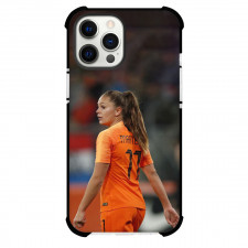 Lieke Martens Phone Case For iPhone and Samsung Galaxy Devices - Lieke Martens Netherlands Women's National Football Side Portrait Poster