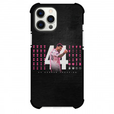 Inter Miami CF Lionel Messi Phone Case For iPhone and Samsung Galaxy Devices - Lionel Messi Career Trophies Portrait