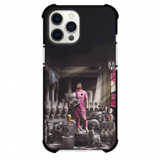 Inter Miami CF Lionel Messi Phone Case For iPhone and Samsung Galaxy Devices - Lionel Messi Trophies Cartoon Art