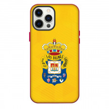 Las Palmas UD Phone Case For iPhone Samsung Galaxy Pixel OnePlus Vivo Xiaomi Asus Sony Motorola Nokia - Las Palmas UD Logo On Yellow Background Football Club
