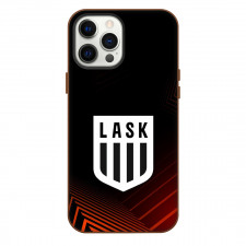 Lask Phone Case For iPhone Samsung Galaxy Pixel OnePlus Vivo Xiaomi Asus Sony Motorola Nokia - Logo In Red And Black Line Abstract Background