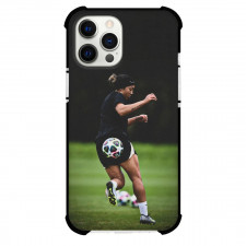 Lauren James Phone Case For iPhone and Samsung Galaxy Devices - Lauren James England Women's National Football Dribbling Poster