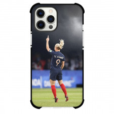Eugenie Le Sommer Phone Case For iPhone and Samsung Galaxy Devices - Eugenie Le Sommer 9 France Women's National Football Goal Celebration Poster