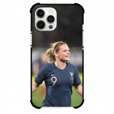 Eugenie Le Sommer Phone Case For iPhone and Samsung Galaxy Devices - Eugenie Le Sommer France Women's National Football Celebration Poster