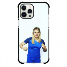 Eugenie Le Sommer Phone Case For iPhone and Samsung Galaxy Devices - Eugenie Le Sommer France Women's National Football Pulling Jersey