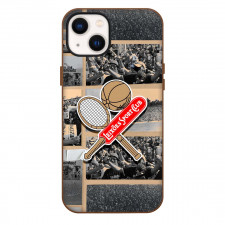 Leixoes SC Phone Case For iPhone Samsung Galaxy Pixel OnePlus Vivo Xiaomi Asus Sony Motorola Nokia - Leixoes SC Logo On Retro Polaroid Photo Background
