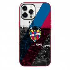 Levante UD Phone Case For iPhone Samsung Galaxy Pixel OnePlus Vivo Xiaomi Asus Sony Motorola Nokia - Levante UD Logo On Stadium Background Football Club
