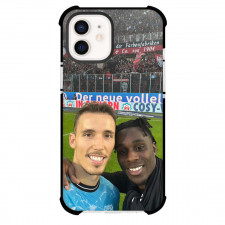 Bayer 04 Leverkusen Phone Case For iPhone Samsung Galaxy Pixel OnePlus Vivo Xiaomi Asus Sony Motorola Nokia - Bayer 04 Leverkusen Grimaldo And Frimpong Selfie Poster