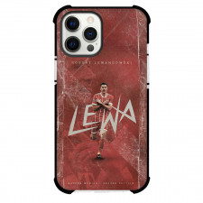Robert Lewandowski Phone Case For iPhone and Samsung Galaxy Devices - Robert Lewandowski FC Bayern Munich Goal Celebration 2017-18 Poster