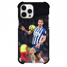 Lewis Dunk Phone Case For iPhone and Samsung Galaxy Devices - Lewis Dunk Brighton & Hove Albion F.C. Dribbling Poster