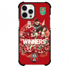 Liverpool F.C. Phone Case For iPhone and Samsung Galaxy Devices - Liverpool F.C. 23/24 Carabao Cup Champions Poster