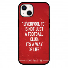 Liverpool F.C. Phone Case For iPhone Samsung Galaxy Pixel OnePlus Vivo Xiaomi Asus Sony Motorola Nokia - Liverpool F.C. Kenny Dalglish Quote On Red Background
