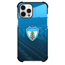 Londrina Esporte Clube Phone Case For iPhone Samsung Galaxy Pixel OnePlus Vivo Xiaomi Asus Sony Motorola Nokia - Londrina Esporte Clube Stadium with Logo Fade Background Blue Effect