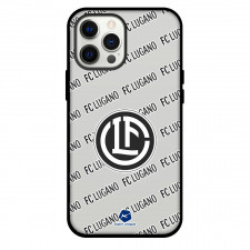 FC Lugano Phone Case For iPhone and Samsung Galaxy Devices - Lugano Football Club Medley Monogram Wordmark