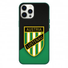 SC Austria Lustenau Phone Case For iPhone Samsung Galaxy Pixel OnePlus Vivo Xiaomi Asus Sony Motorola Nokia - Logo In Green And Black Background