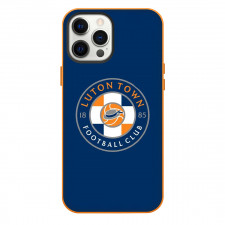 Luton Town F.C. Phone Case For iPhone Samsung Galaxy Pixel OnePlus Vivo Xiaomi Asus Sony Motorola Nokia - Luton Town F.C. Redesign Logo On Blue Background