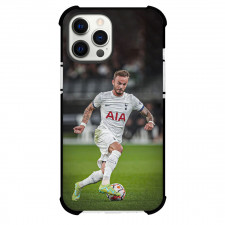 James Maddison Phone Case For iPhone and Samsung Galaxy Devices - James Maddison Tottenham Hotspur F.C Dribbling Poster