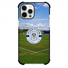 Maldon & Tiptree Football Club Phone Case For iPhone Samsung Galaxy Pixel OnePlus Vivo Xiaomi Asus Sony Motorola Nokia - Maldon & Tiptree Football Club Stadium with Logo Grass Effect