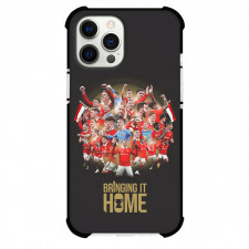 Manchester United Phone Case For iPhone and Samsung Galaxy Devices - Manchester United 2023 Carabao Cup Winners Poster