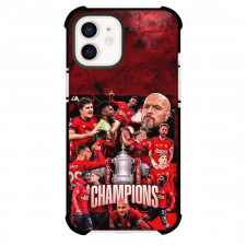 Manchester United F.C. Phone Case For iPhone Samsung Galaxy Pixel OnePlus Vivo Xiaomi Asus Sony Motorola Nokia - Man United Champions Sports Leo Africa Poster