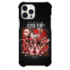 Manchester United Phone Case For iPhone and Samsung Galaxy Devices - Manchester United Manchester United Player Of The Year Poster