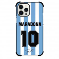 Diego Maradona Phone Case For iPhone and Samsung Galaxy Devices - Diego Maradona Argentina National Football Team No. 10 Jersey
