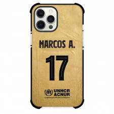 Marcos Alonso Phone Case For iPhone and Samsung Galaxy Devices - Marcos Alonso FC Barcelona No. 17 Jersey