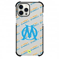Olympique DE Marseille Football Club Phone Case For iPhone and Samsung Galaxy Devices - Marseille Football Club Medley Monogram Wordmark