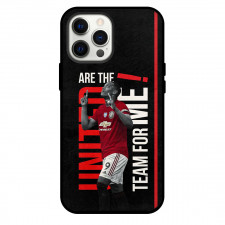 Anthony Martial Phone Case For iPhone and Samsung Galaxy Devices - Anthony Martial Celebration Word Art United Are The Team For me