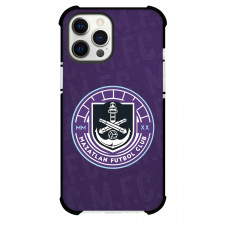 Mazatlan Futbol Club Phone Case For iPhone Samsung Galaxy Pixel OnePlus Vivo Xiaomi Asus Sony Motorola Nokia - Mazatlan Futbol Club with Logo Texture Pattern Purple Effect