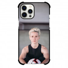 Megan Rapinoe Phone Case For iPhone and Samsung Galaxy Devices - Megan Rapinoe United States Women's National Football Portrait Poster