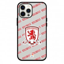 Middlesbrough FC Phone Case For iPhone and Samsung Galaxy Devices - Middlesbrough Football Club Medley Monogram Wordmark