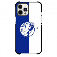 Millwall F.C. Phone Case For iPhone Samsung Galaxy Pixel OnePlus Vivo Xiaomi Asus Sony Motorola Nokia - Millwall F.C. Logo On Blue And White Background