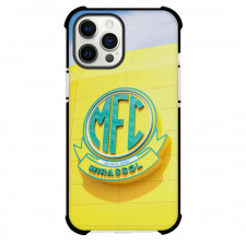 Mirassol Futebol Clube Phone Case For iPhone Samsung Galaxy Pixel OnePlus Vivo Xiaomi Asus Sony Motorola Nokia - Mirassol Futebol Clube with 3D Logo Yellow Wall Design
