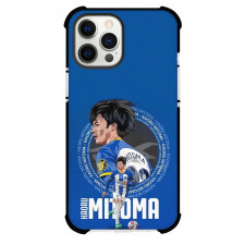 Kaoru Mitoma Phone Case For iPhone Samsung Galaxy Pixel OnePlus Vivo Xiaomi Asus Sony Motorola Nokia - Kaoru Mitoma Avatar Blue Background